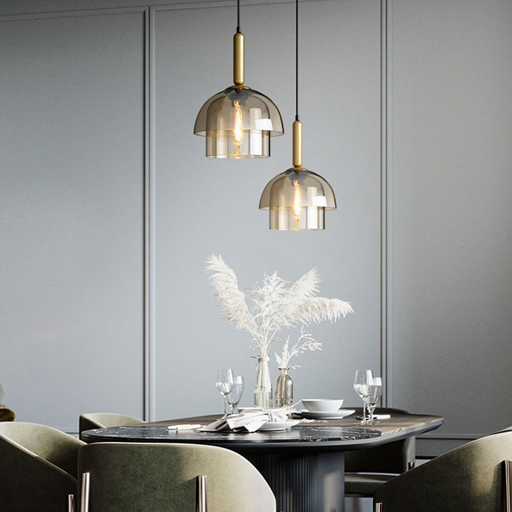 Round Hanging Modern Ceiling Light Fixture - Lusomart