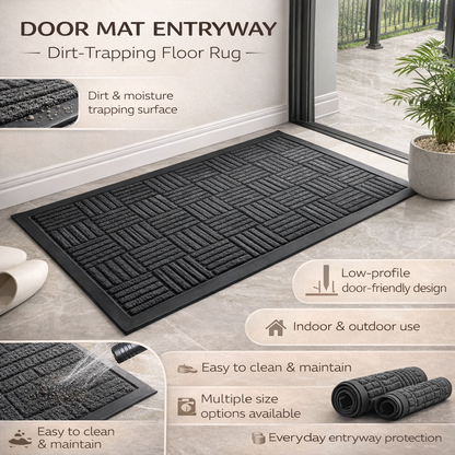 Absorbent Entrance Mud Catching Floor Mat