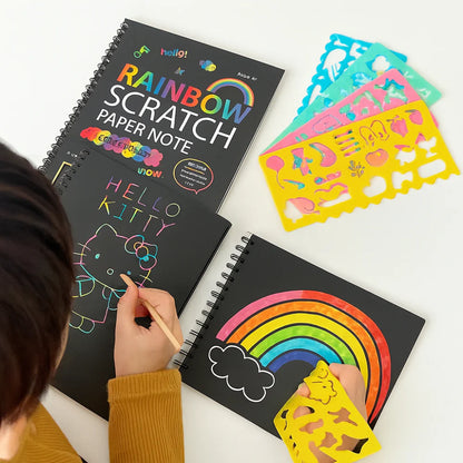 Colorful Art Paper Scratch Off Craft Kit