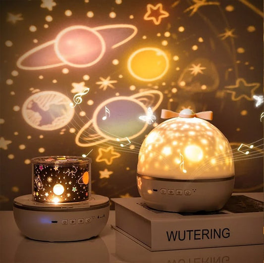 Colorful LED Light Projector Toy for Kids - Lusomart
