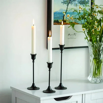 DreamLight – Elegant Golden Candle Holders 2