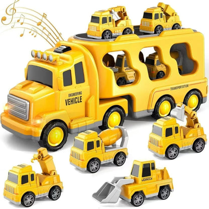 DriveScape – classic car playset with city vehicles and sound functions 3
