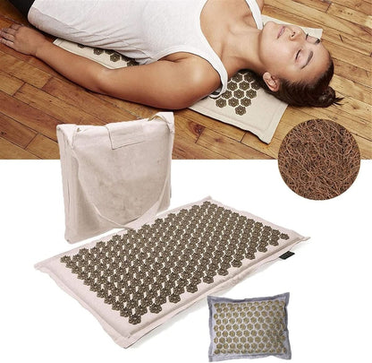 DruckEase | Relaxing Eco-Friendly Acupressure Mat Set for Pain Relief 5