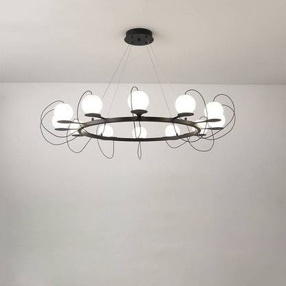 Modern Globe Pendant LED Ceiling Light Fixture