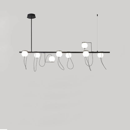 Modern Globe Pendant LED Ceiling Light Fixture