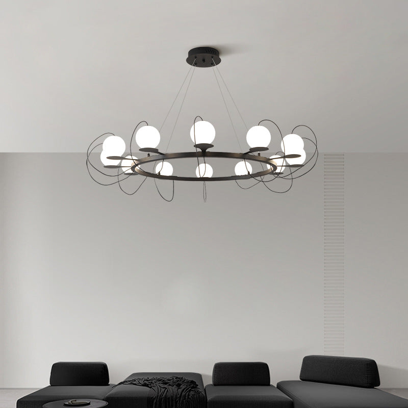 Modern Globe Pendant LED Ceiling Light Fixture