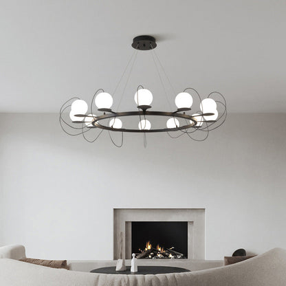 Modern Globe Pendant LED Ceiling Light Fixture