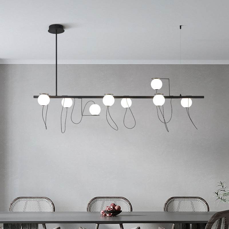 Modern Globe Pendant LED Ceiling Light Fixture