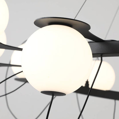 Modern Globe Pendant LED Ceiling Light Fixture