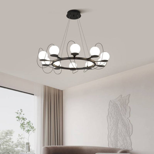 Modern Globe Pendant LED Ceiling Light Fixture - Lusomart