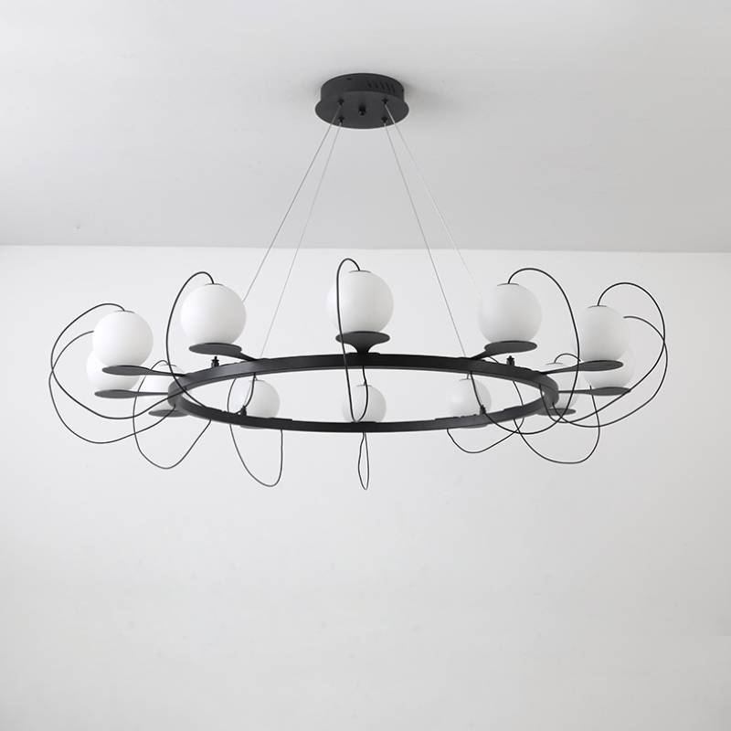 Modern Globe Pendant LED Ceiling Light Fixture