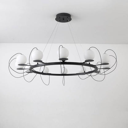 Modern Globe Pendant LED Ceiling Light Fixture