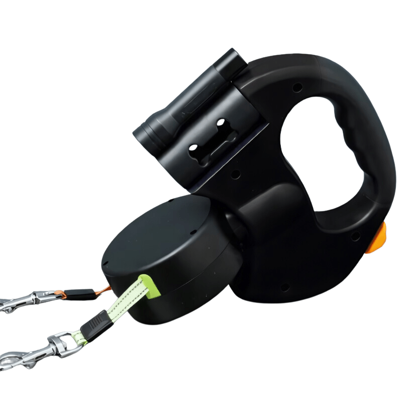 Flexible LED Extendable Dog Leash with Swivel Handle - Lusomart