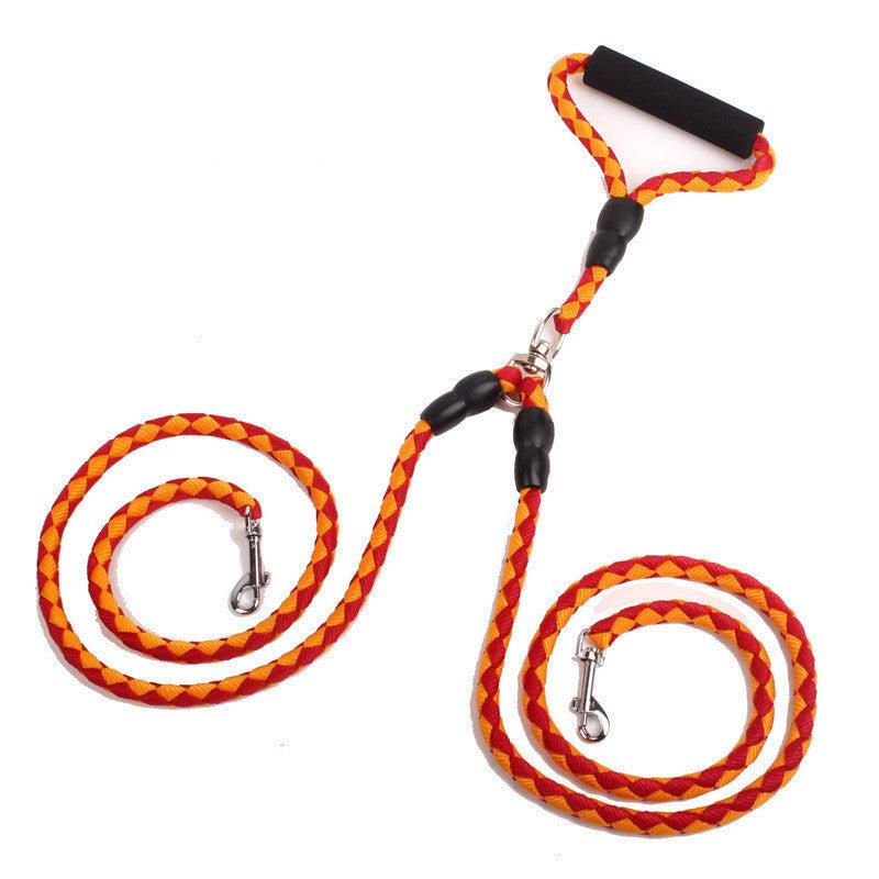 Duowalk - Double Dog Lead with Adjustable Lengths & Tangle-Free Design 2