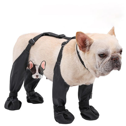 Durable Dog Boots for All Weather Protection – Waterproof Dog Shoes for Snow, Hiking, and Walking 2