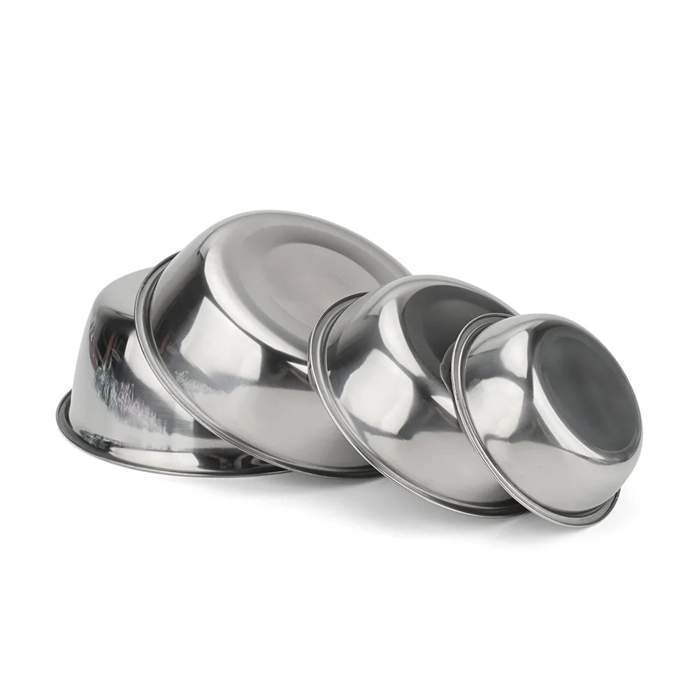 Durable Stainless Steel Pet Bowl for Dogs and Cats – Hygienic, Easy to Clean, Available in Various Sizes 2