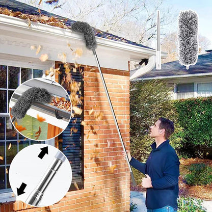DustGlide | Versatile Adjustable Extendable Feather Duster for Easy Cleaning 1
