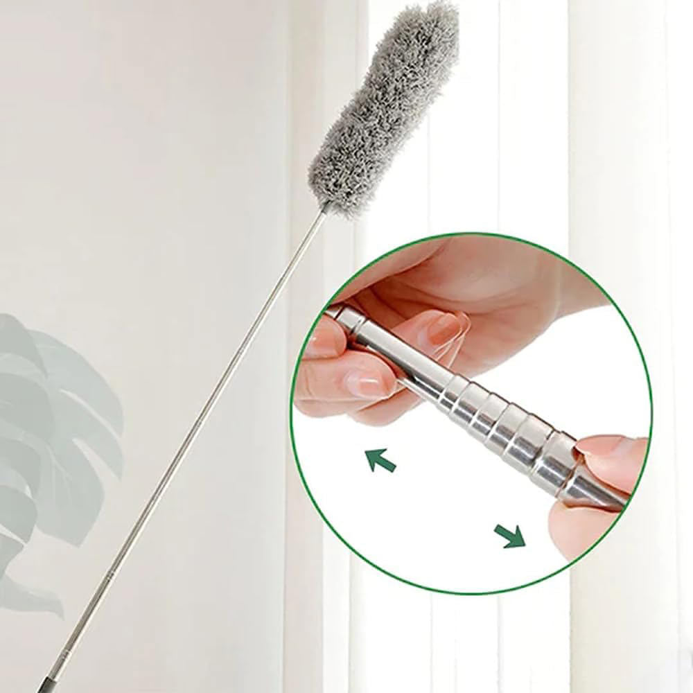 DustGlide | Versatile Adjustable Extendable Feather Duster for Easy Cleaning 6