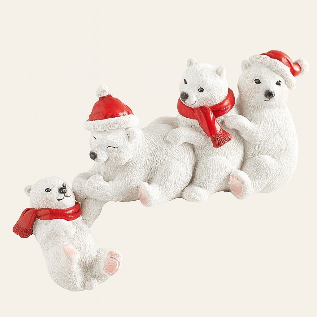 Unique Christmas Decorative Resin Figure - Lusomart