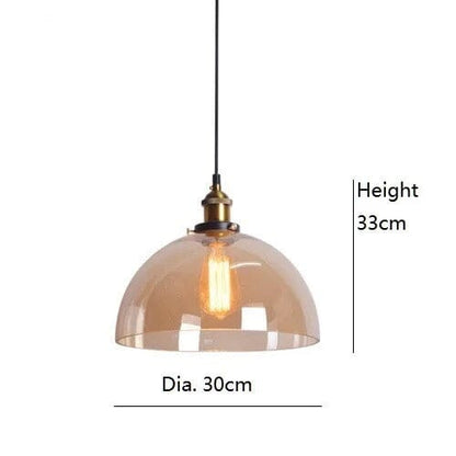 Stylish Hanging Glass Light Fixtures