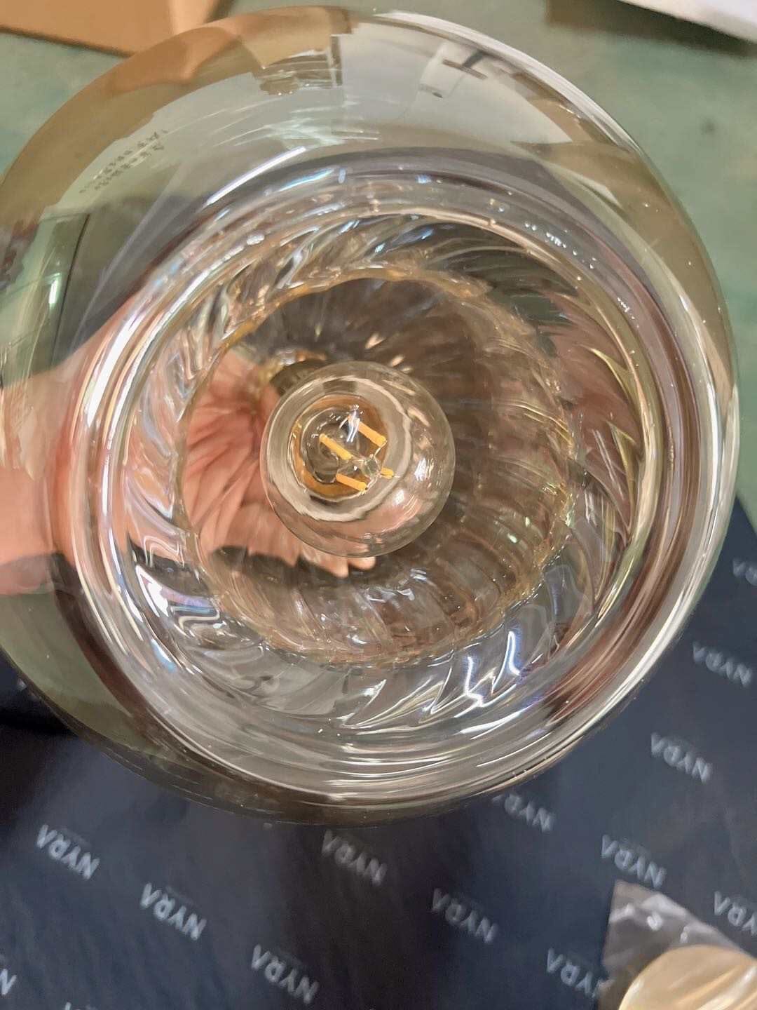 Elegant Clear Drop Pendant