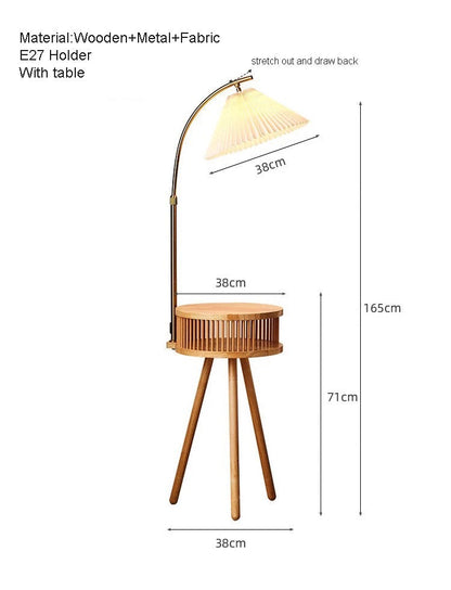 Elegant Floral Standing Lamp