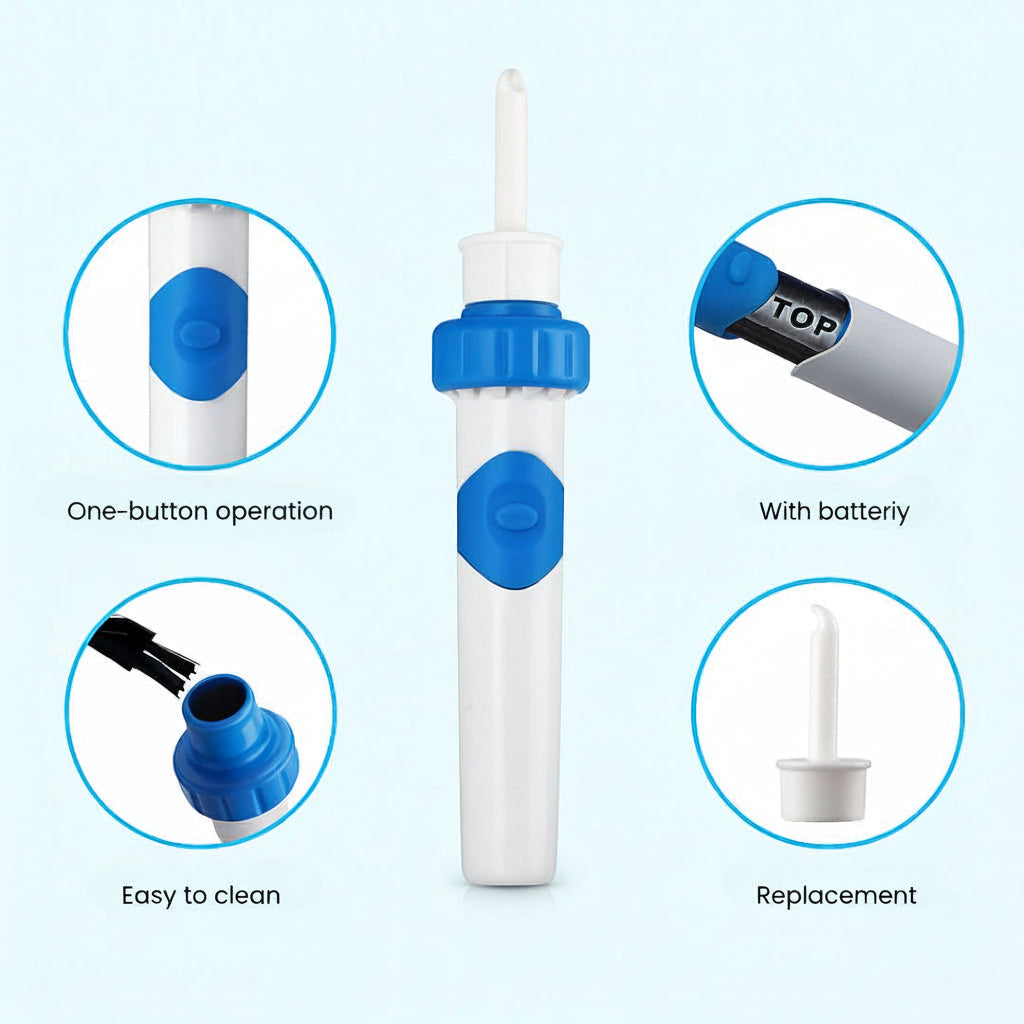 Easy Ear Wax Removal Electric Cleaner Kit