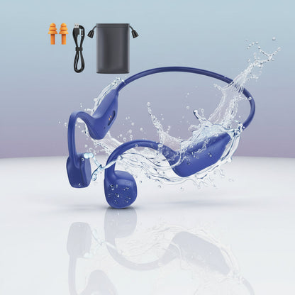 Sweatproof Open Ear Sports Headphones Wireless USB Charging