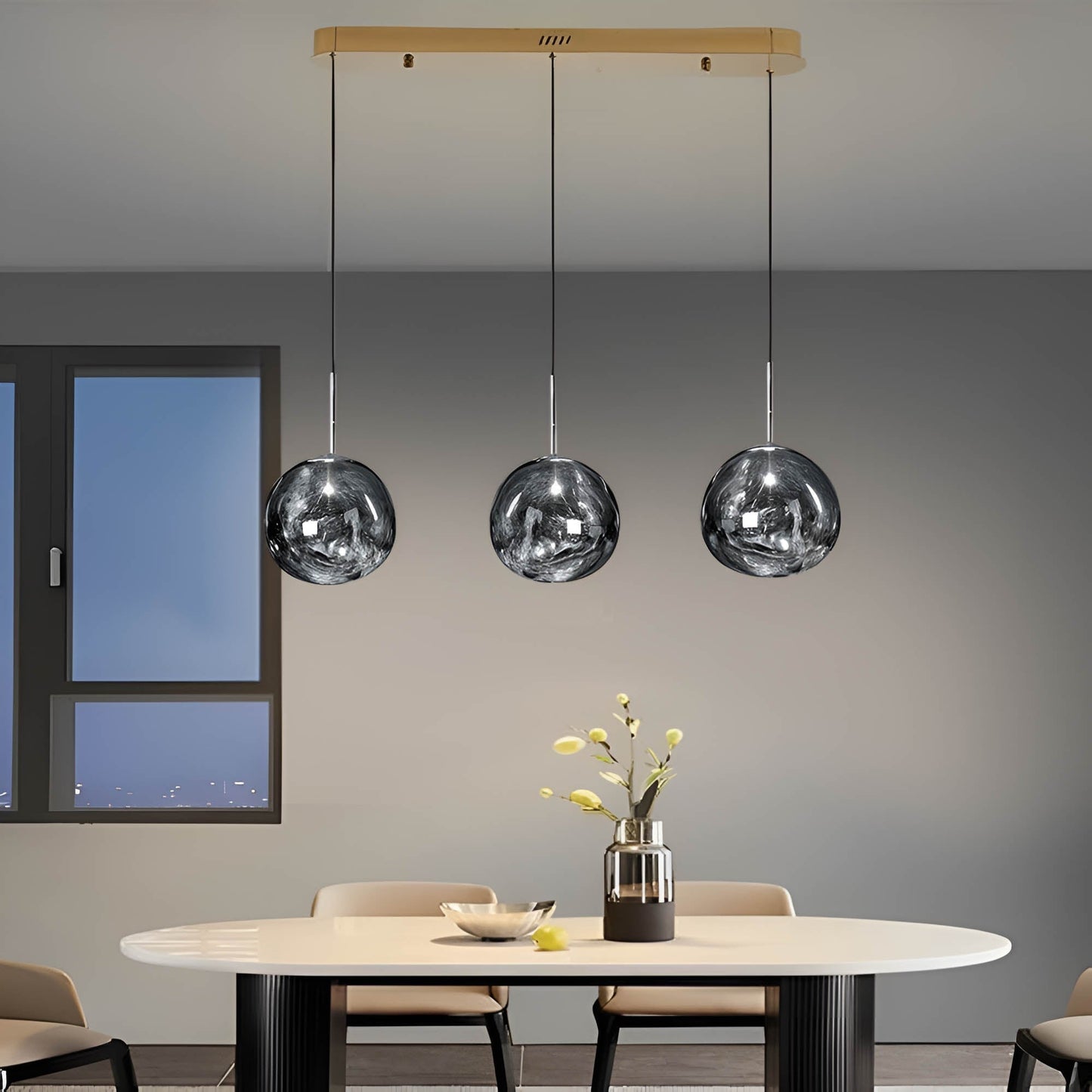 Stylish Glass Drop Pendants