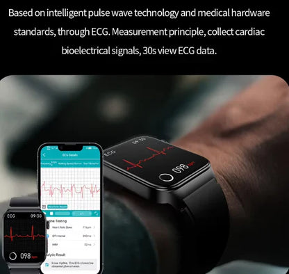 Accurate Blood Sugar Tracking Fitness Smartwatch
