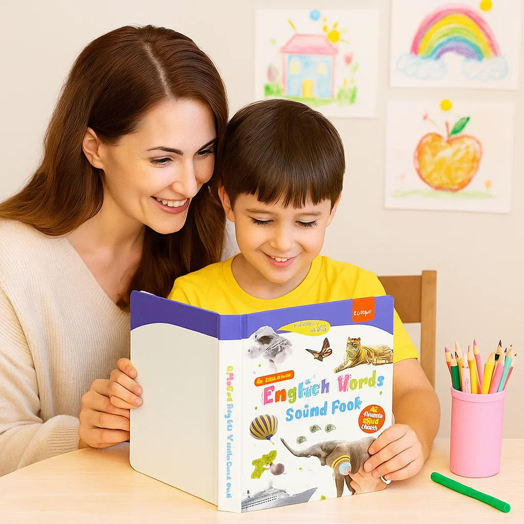 Fun Interactive English Book for Children - Lusomart