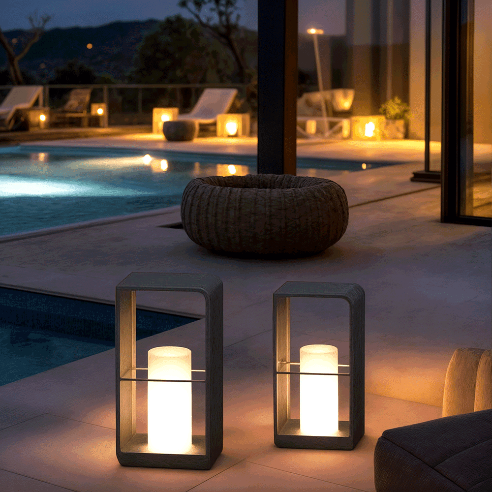 Elegant Outdoor Table Lamp