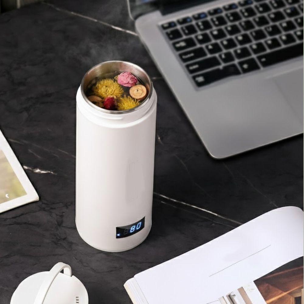 Compact Travel Electric Stainless Steel Kettle Boiler