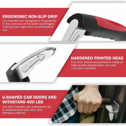 Compact Car Escape Tool Window Breaker Assist Handle