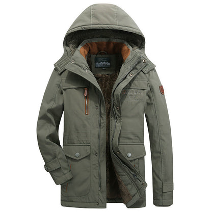 Warm Waterproof Snow Jacket with Hood