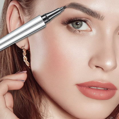 Long Lasting 4 Tip Brow Definer Waterproof Eyebrow Pen