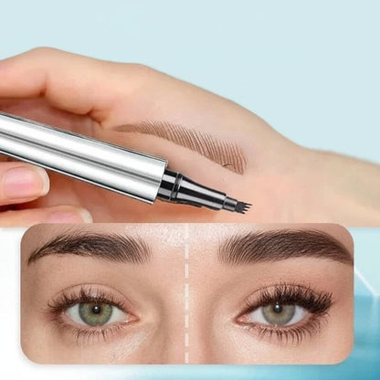 Long Lasting 4 Tip Brow Definer Waterproof Eyebrow Pen
