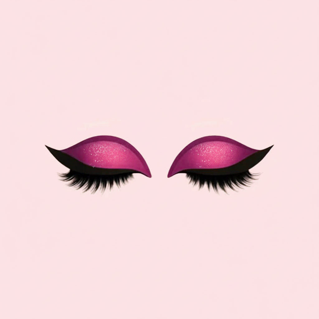 Reusable 3D Lash Eyeshadow Makeup Sticker Set