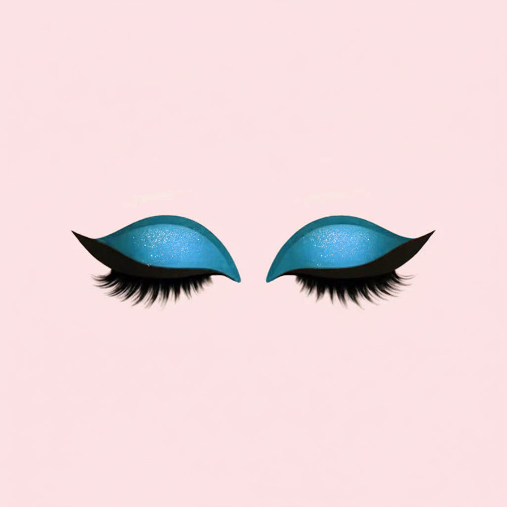 Reusable 3D Lash Eyeshadow Makeup Sticker Set