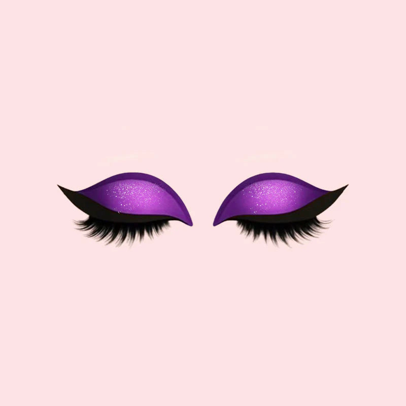 Reusable 3D Lash Eyeshadow Makeup Sticker Set