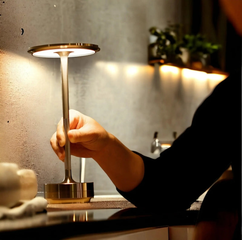 EasyGlow - Cordless Rechargeable Night Lamp for Effortless Lighting 3