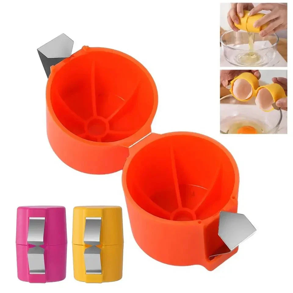 Easy Egg Shell Opener | Kitchen Gadget Tool for Effortless Egg Cracking – Clean Break Without Shell Residue 1