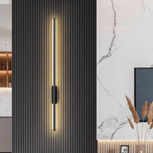 Sleek Contemporary Linear Wall Lamp - Lusomart