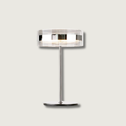 Natural Wood Table Lamp with Warm Soft Lighting - Lusomart