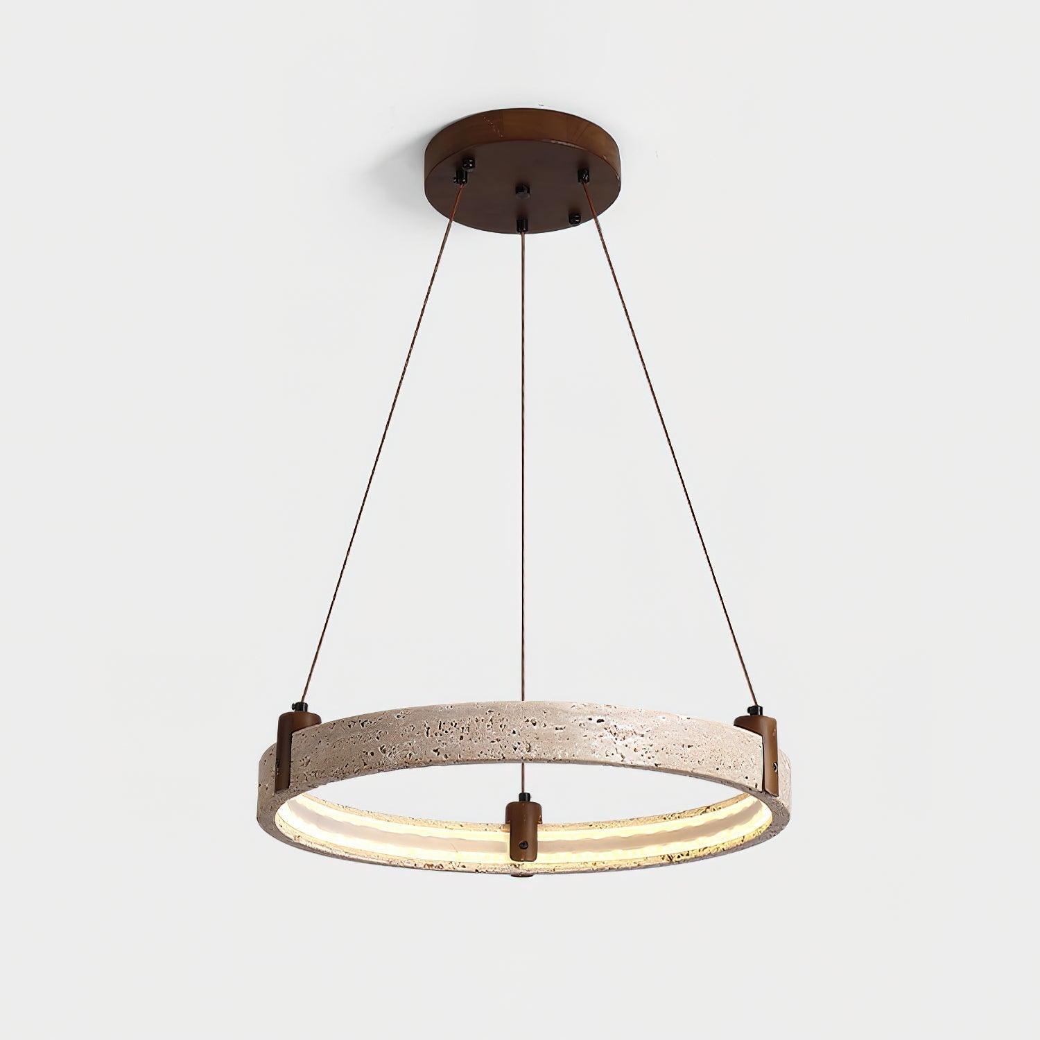 Rustic Pebble Pendant Light with Earthy Chic Design - Lusomart