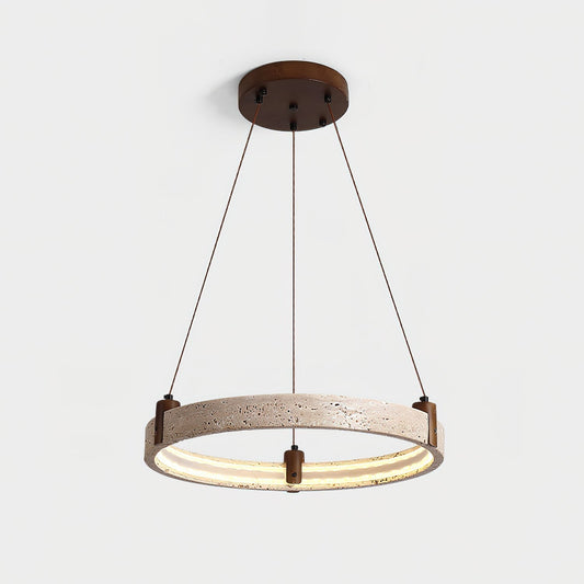 Rustic Pebble Pendant Light with Earthy Chic Design - Lusomart