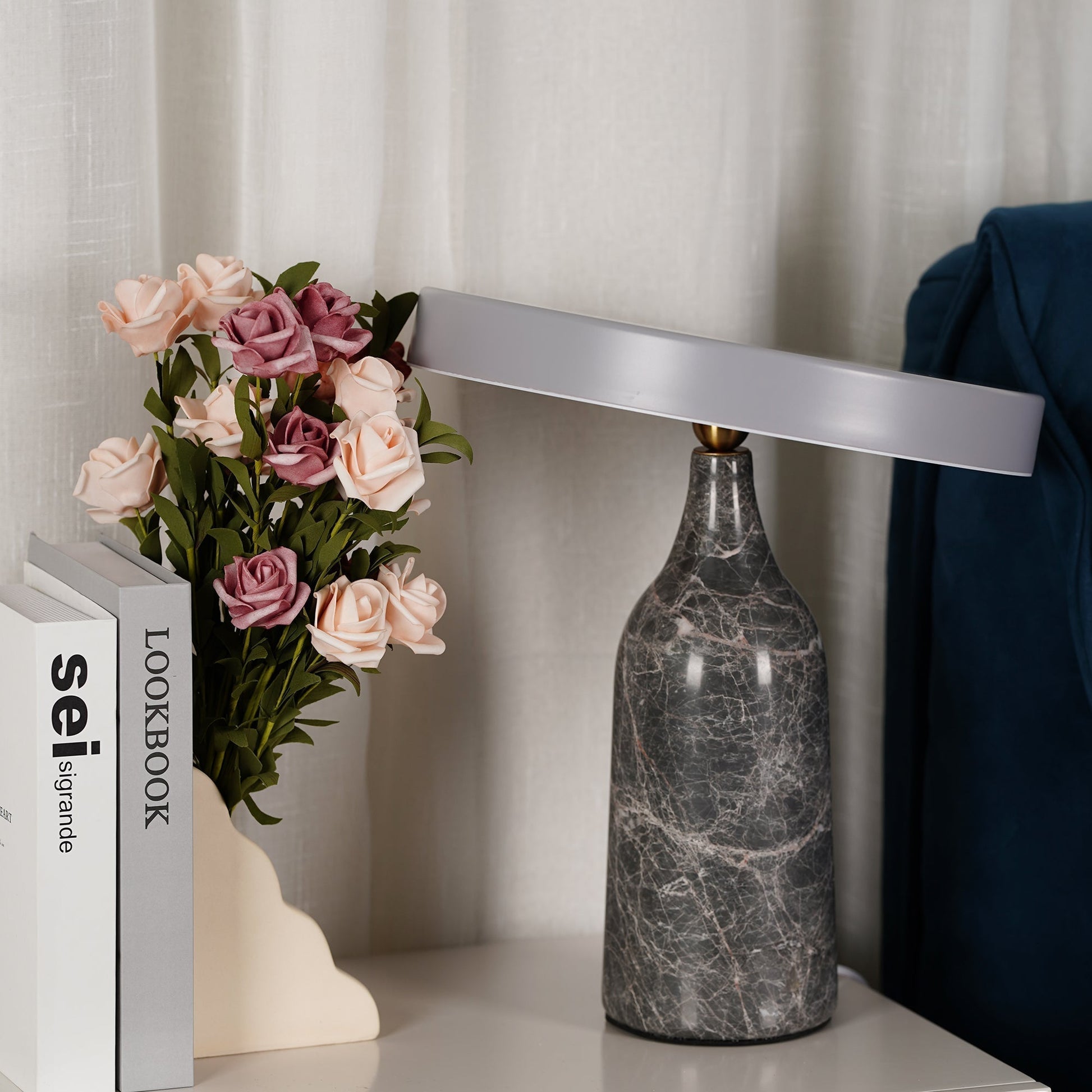 EddyGlow - Table Lamp with Elegant Design and Subtle Light Diffusion 9