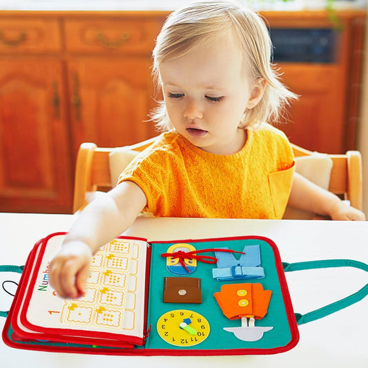 Fun Interactive Baby Learning Book - Lusomart
