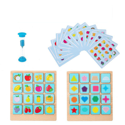 Fun Learning Wooden Puzzle Toy for Children - Lusomart