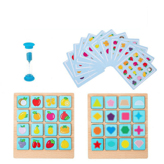 Fun Learning Wooden Puzzle Toy for Children - Lusomart